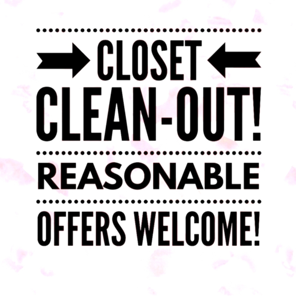 🔥🔥🔥 Closet Clean-Out Sign 🔥🔥🔥